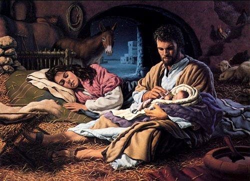 Poesía solidaria: «Jesús nace en un establo…»