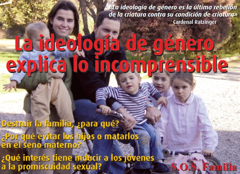 “La ideología de género daña a los menores”