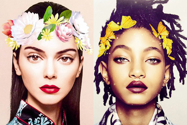 Las «influencers» Kendall Jenner y Willow Smith protagonizan la campaña contra el ciber acoso