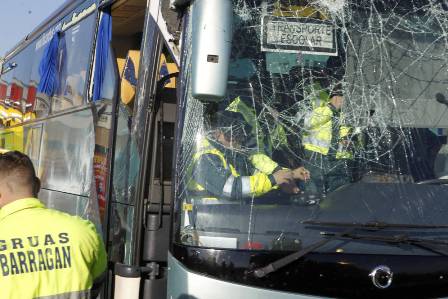 El conductor del autobús accidentado en Fuenlabrada consumía  cocaina