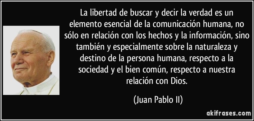 Buscar la verdad en todo