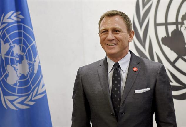 Daniel Craig, defensor Mundial de las Naciones Unidas para la Eliminación de las Minas