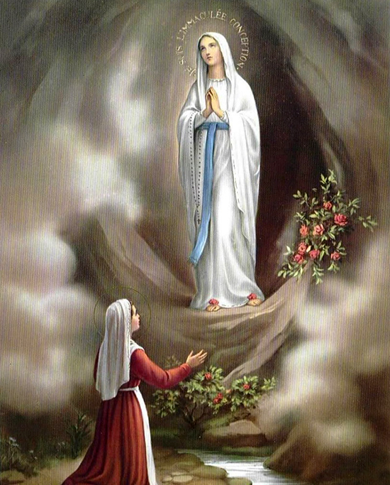 Poesía solidaria: Lourdes: historias de amor y fe