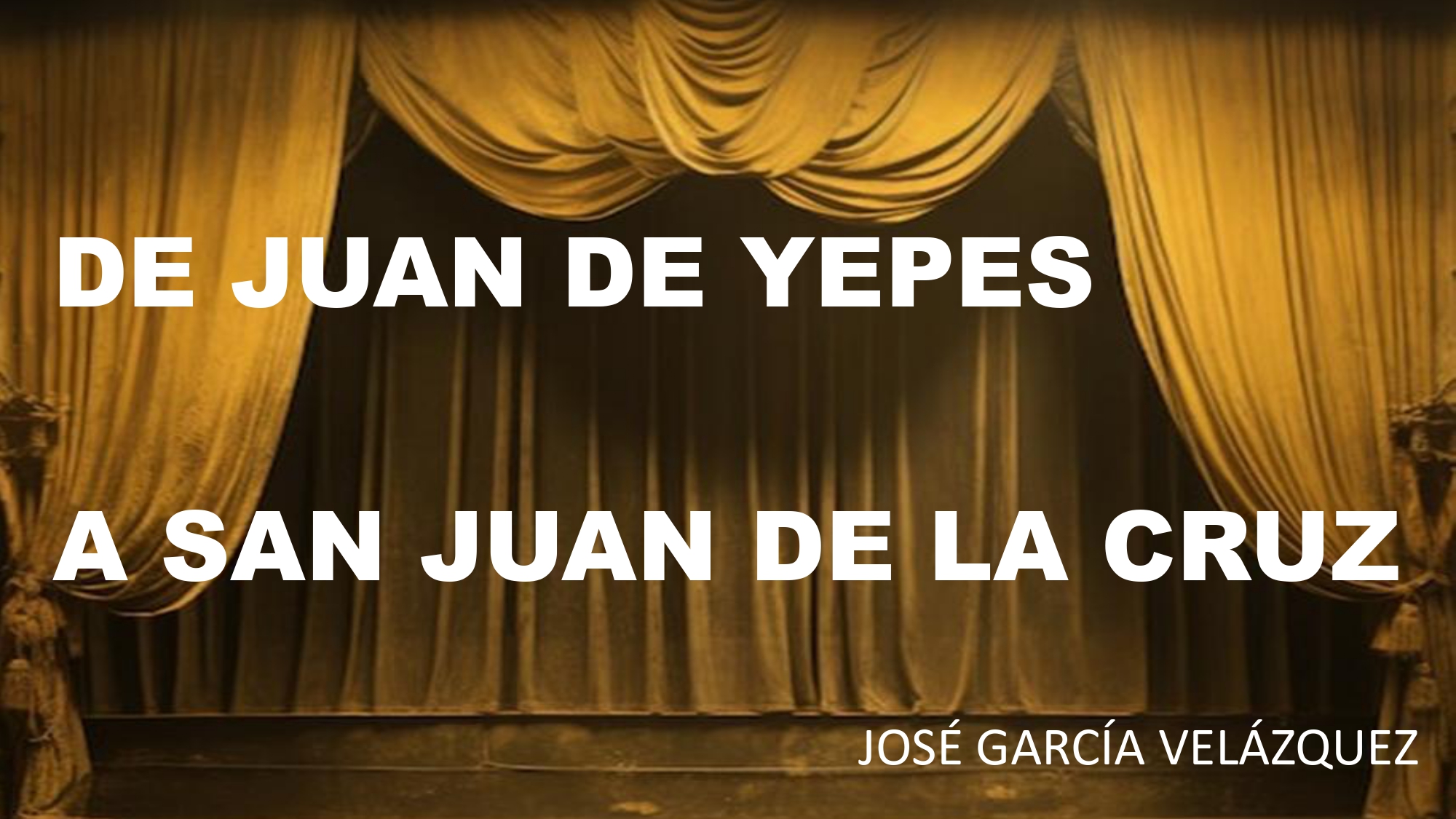 Poesía solidaria: «Congreso internacional sobre San Juan de la Cruz»